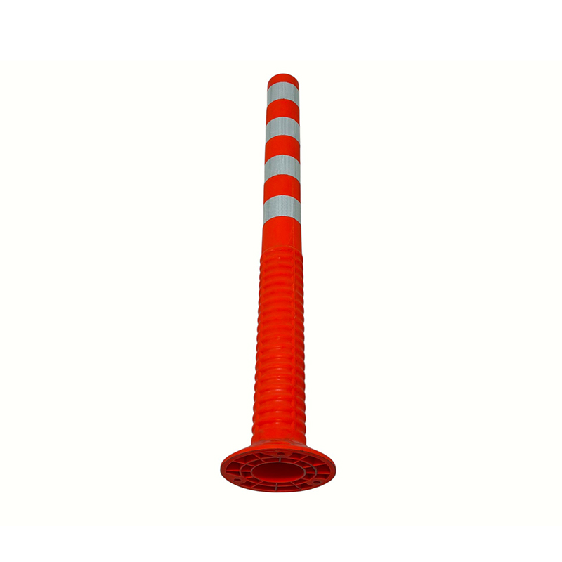 Récupération élastique exceptionnelle et résistance à la déchirure Poteau de délimitation flexible en PU haute résistance