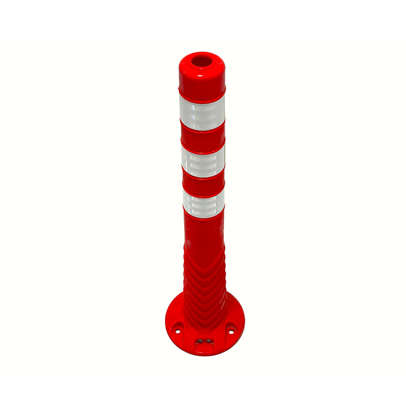 Récupération élastique exceptionnelle et résistance à la déchirure Poteau de délimitation flexible en PU haute résistance