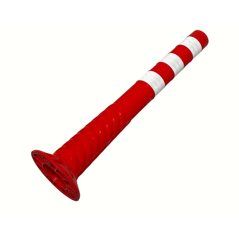 Récupération élastique exceptionnelle et résistance à la déchirure Poteau de délimitation flexible en PU haute résistance