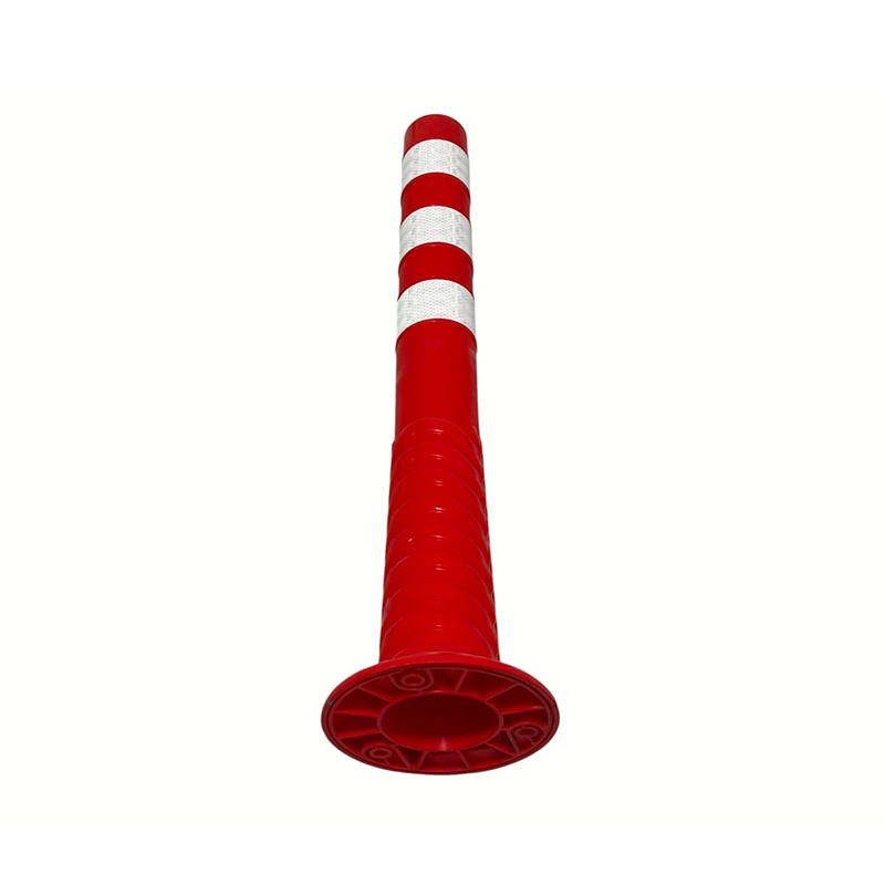 Récupération élastique exceptionnelle et résistance à la déchirure Poteau de délimitation flexible en PU haute résistance