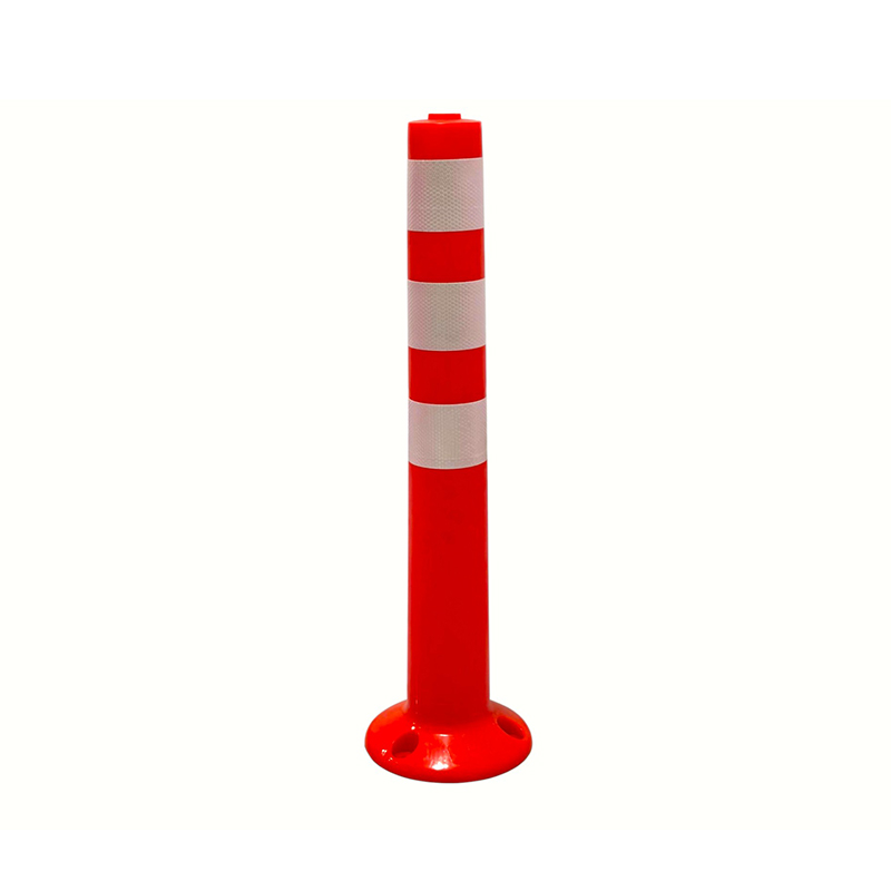 Pliage dans toutes les directions à 360° sans rupture du poteau de délinéateur flexible en EVA à haute élasticité