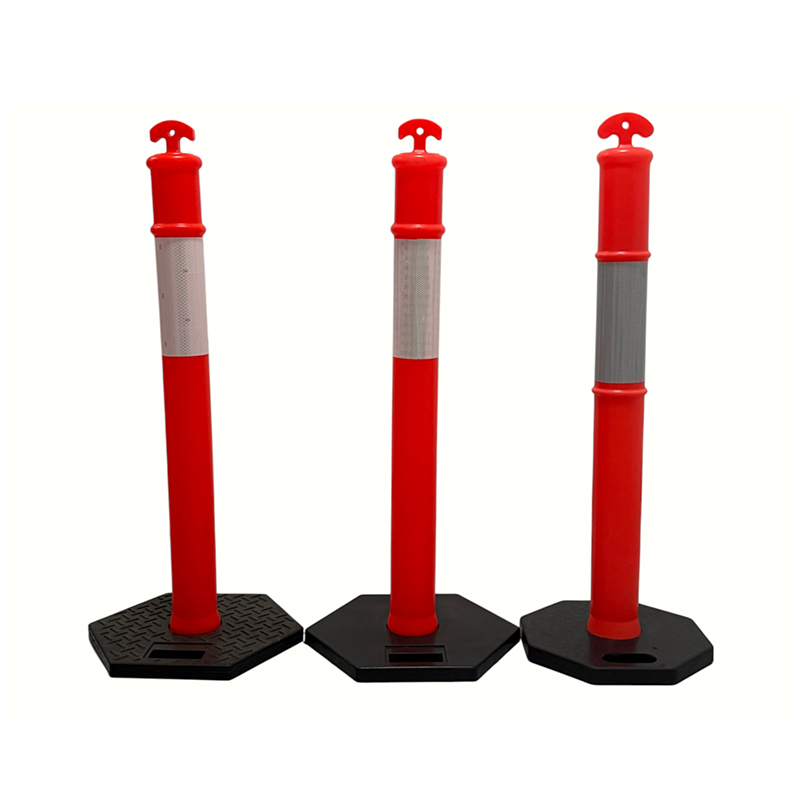 Poteau de délimitation flexible et ergonomique T-TOP portable