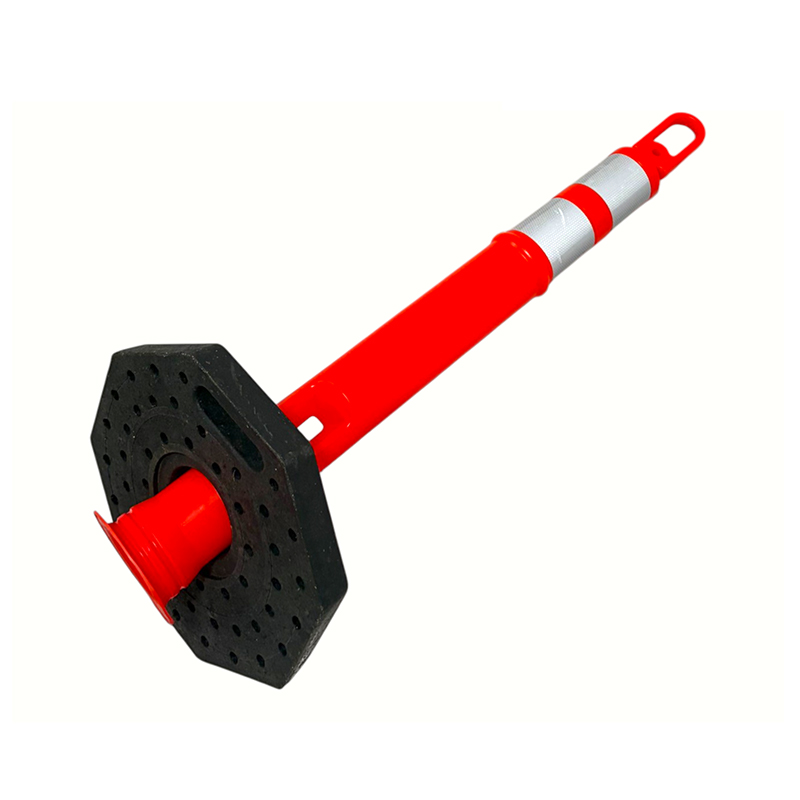 Poteau de délimitation flexible et ergonomique T-TOP portable