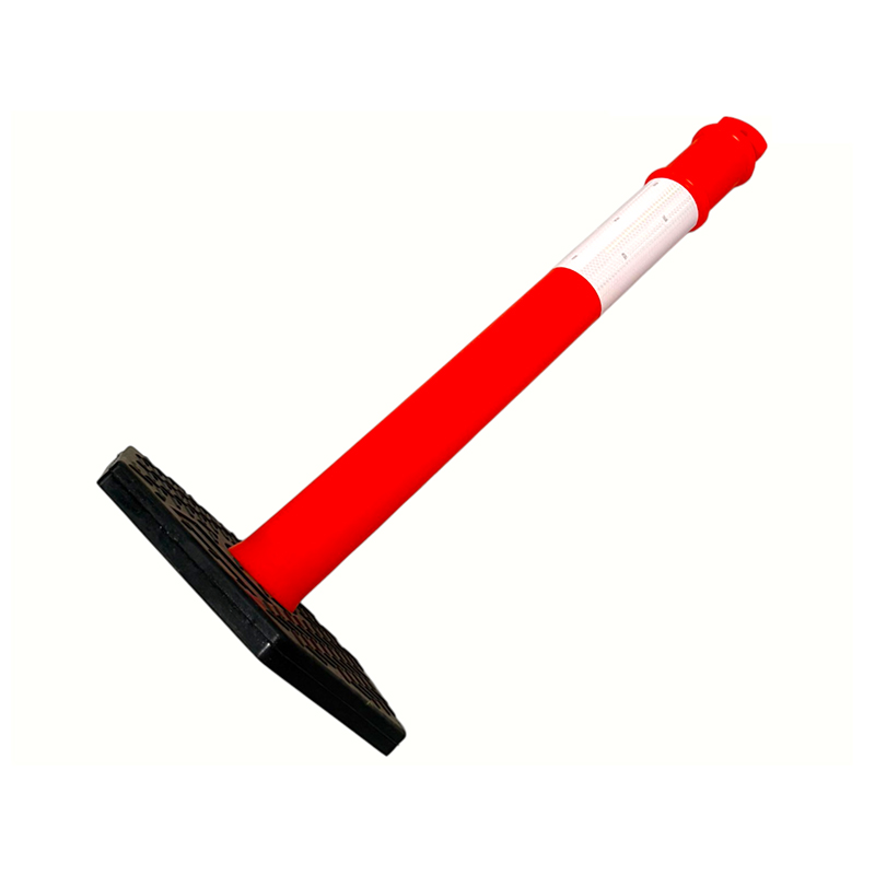 Poteau de délimitation flexible et ergonomique T-TOP portable