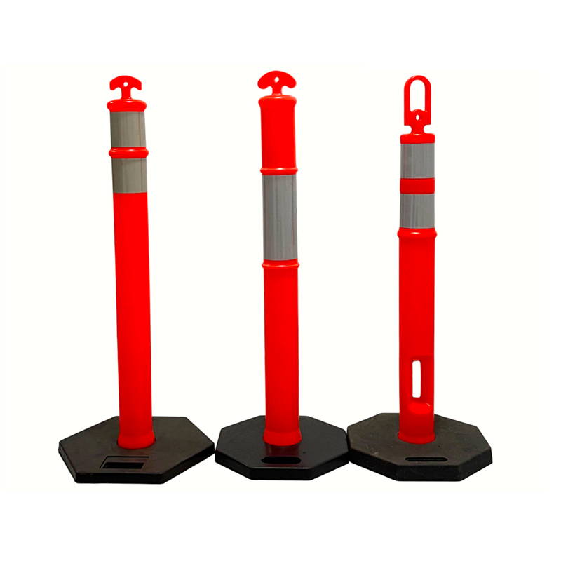 Poteau de délimitation flexible et ergonomique T-TOP portable