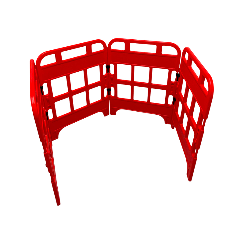 Garde-corps de sécurité à verrouillage modulaire isolé à haute résilience
