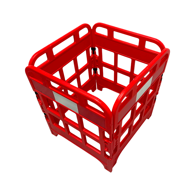 Garde-corps de sécurité à verrouillage modulaire isolé à haute résilience