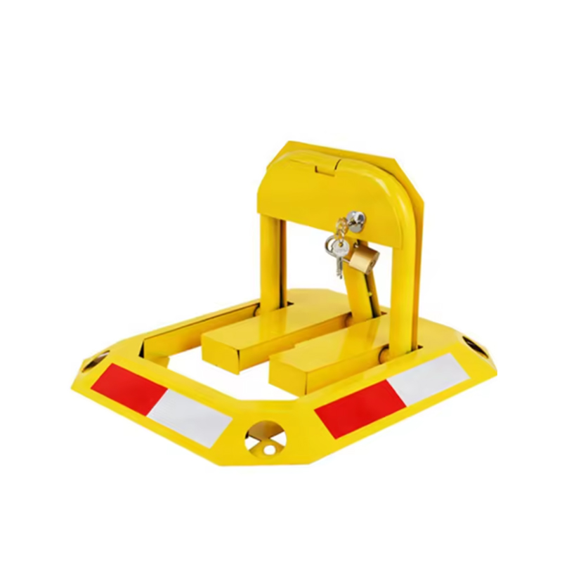 Couleur d'avertissement rouge/jaune, verrou de stationnement manuel triangulaire, Anti-levier, Anti-collision, robuste