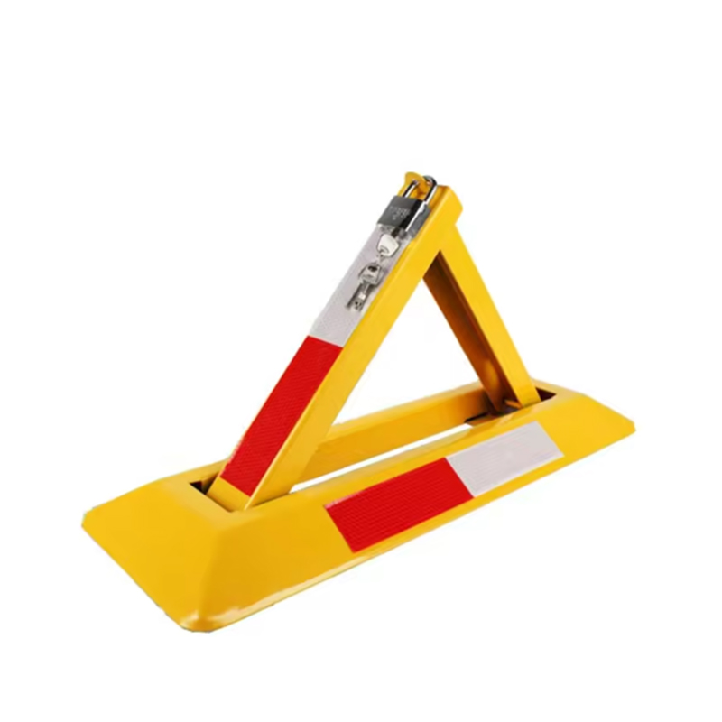 Couleur d'avertissement rouge/jaune, verrou de stationnement manuel triangulaire, Anti-levier, Anti-collision, robuste