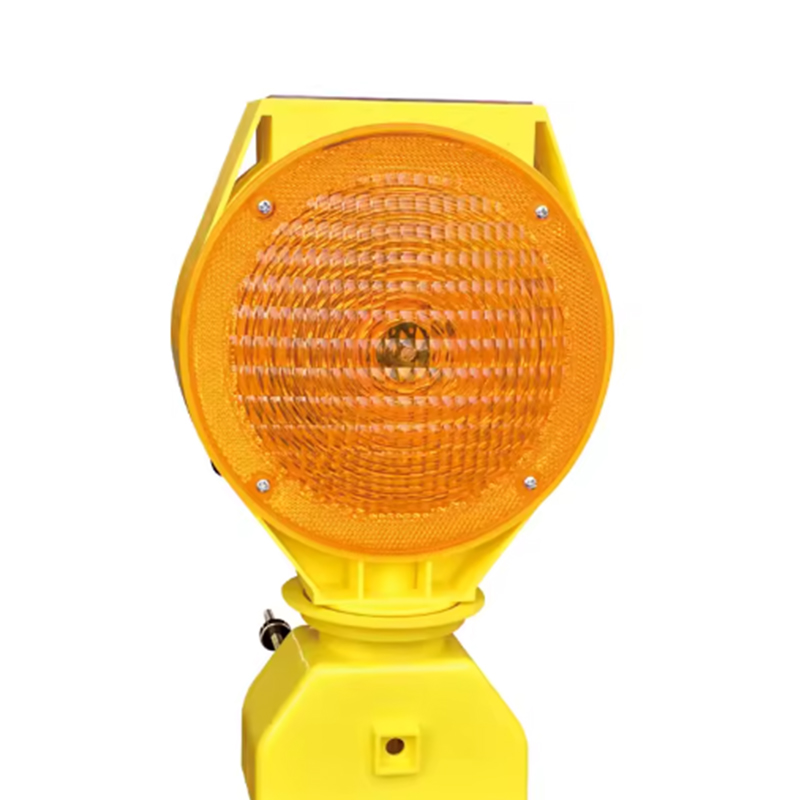 Cônes de circulation LED à énergie solaire et feux d'avertissement photosensibles à détection automatique, résistants aux intempéries