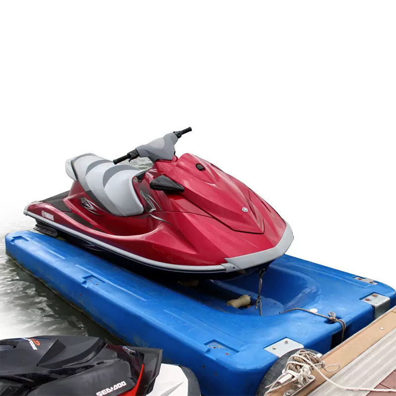 Quai modulaire pour remontées mécaniques à jet ski en PEHD