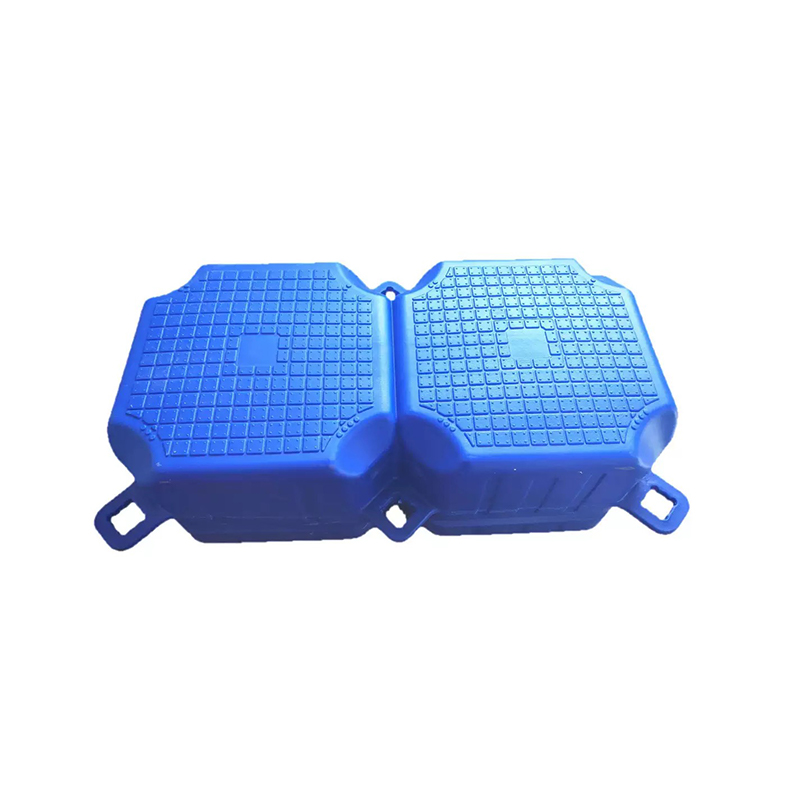 Ponton flottant double en PEHD