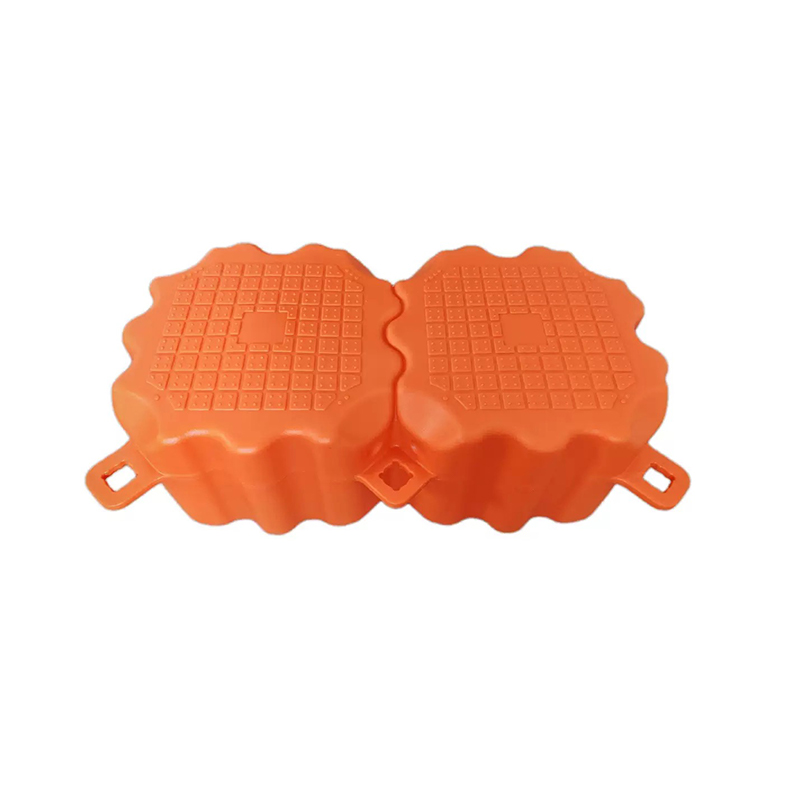 Ponton flottant double en PEHD