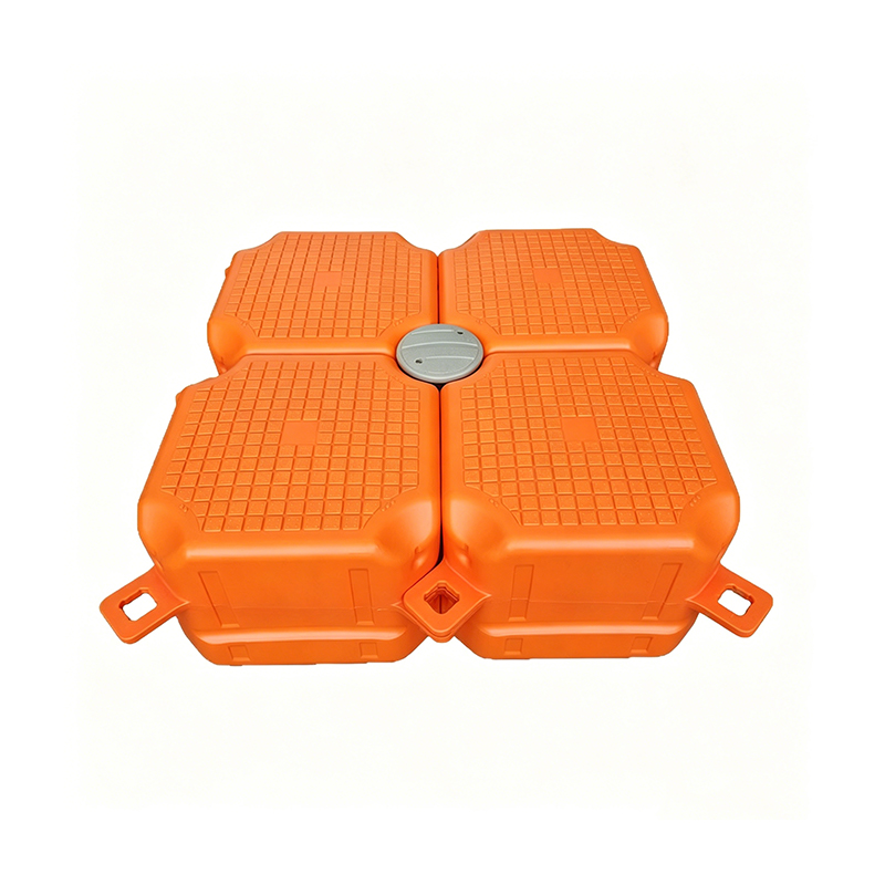 Ponton flottant double en PEHD