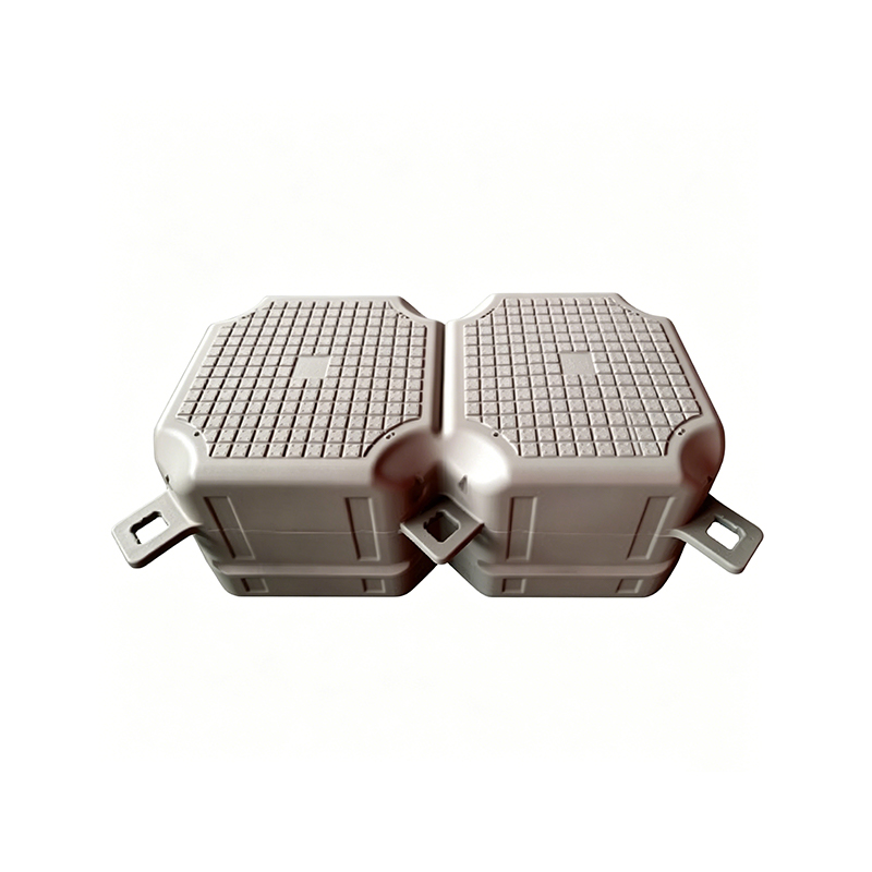 Ponton flottant double en PEHD