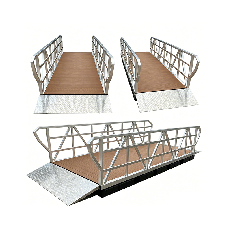 Platelage de quai flottant WPC