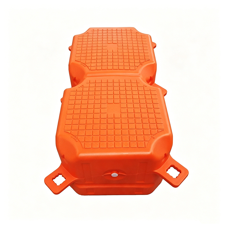 Ponton flottant double en PEHD