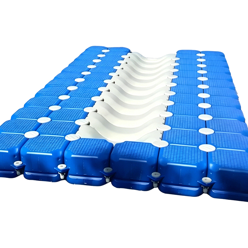 Ponton flottant en PEHD en forme de U