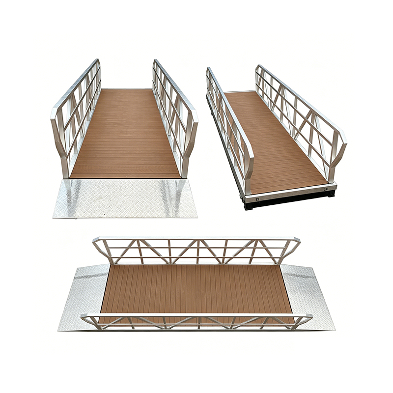 Platelage de quai flottant WPC