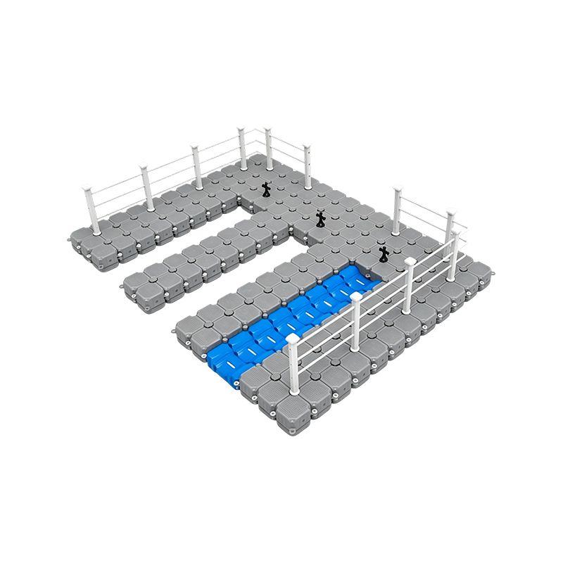 Ponton flottant simple en PEHD
