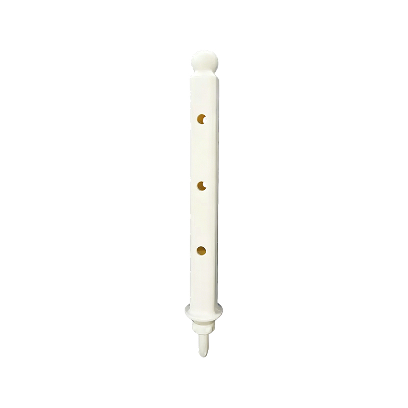 Poteau de main courante en PEHD pour quais flottants