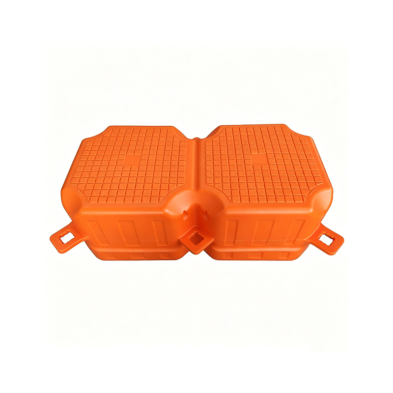 Ponton flottant double en PEHD