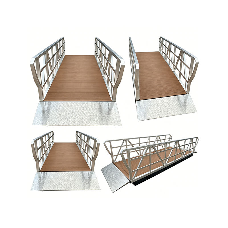 Platelage de quai flottant WPC