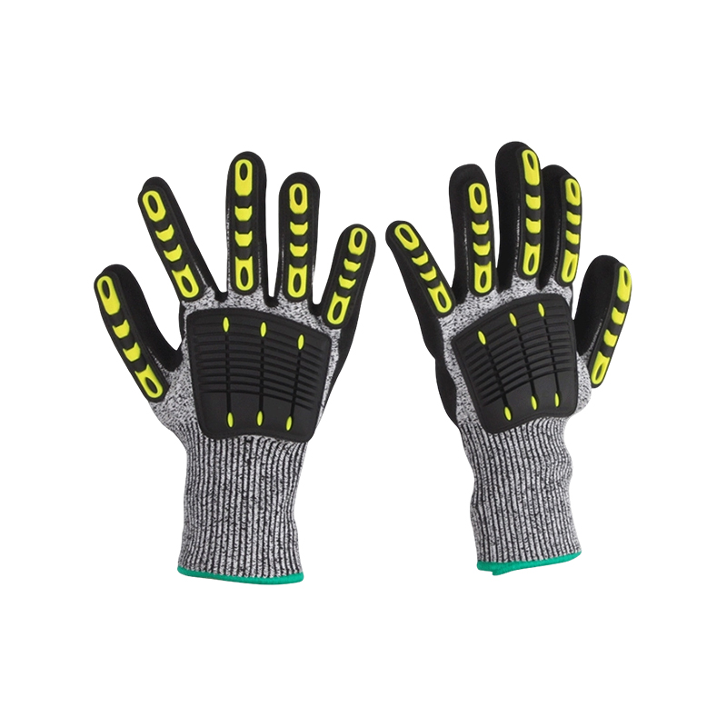Gants de travail givrés anti-collision robustes