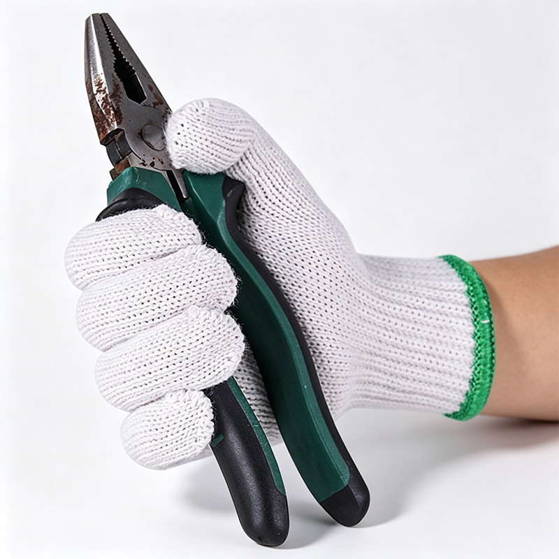 Gants de protection du travail en fil de coton