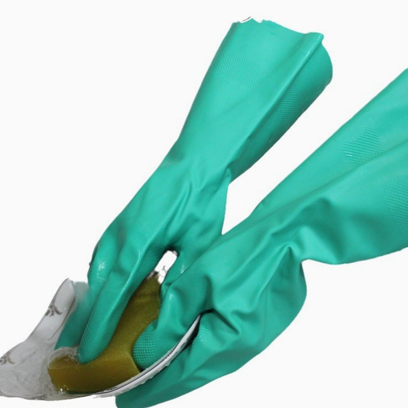 Gants en nitrile épais et sûrs de qualité alimentaire