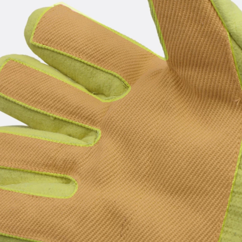 Gants tissés denses de feutre de l'aramide 1414 résistants à la chaleur 500°C