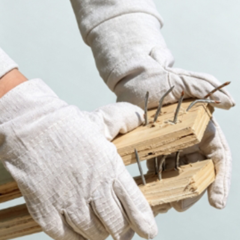 Gants de travail en toile robustes