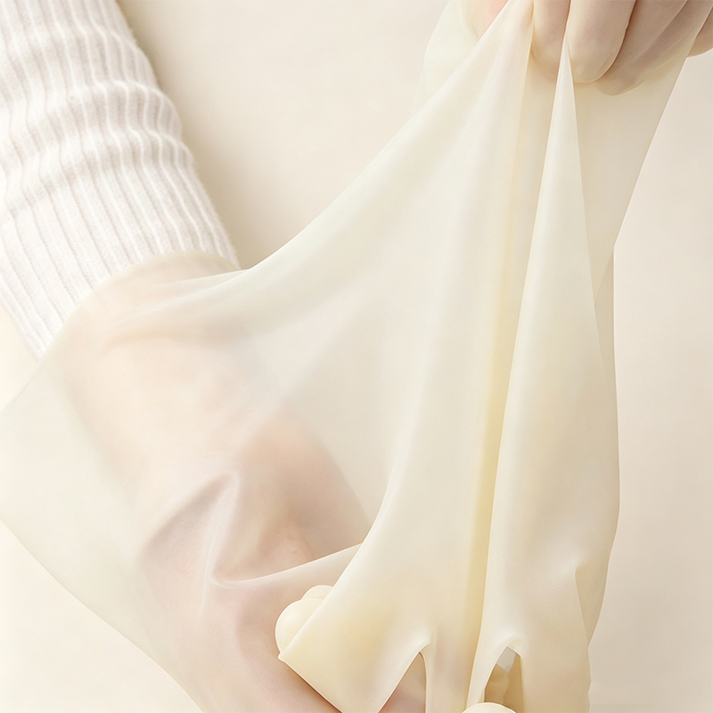 Gants en nitrile épais et sûrs de qualité alimentaire
