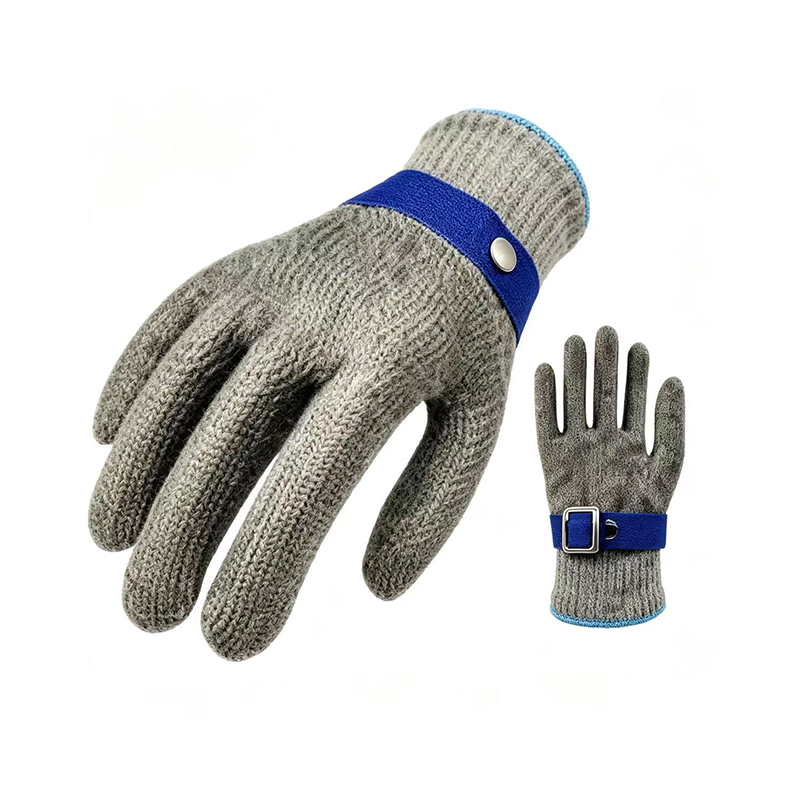 Gants de sécurité antibactériens anti-coupure en fil d'acier inoxydable 316