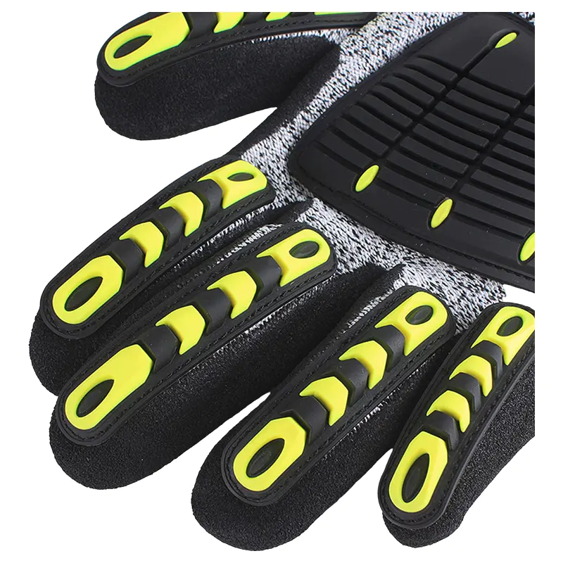 Gants de travail givrés anti-collision robustes