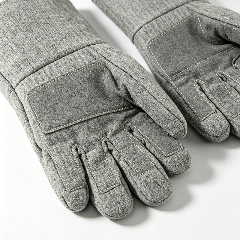 Gants en fibre de carbone aramide résistant aux hautes températures 500°C
