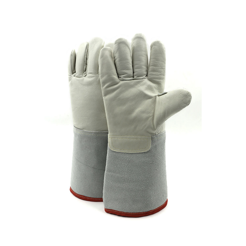 -150°C gants cryo avec peau de vache