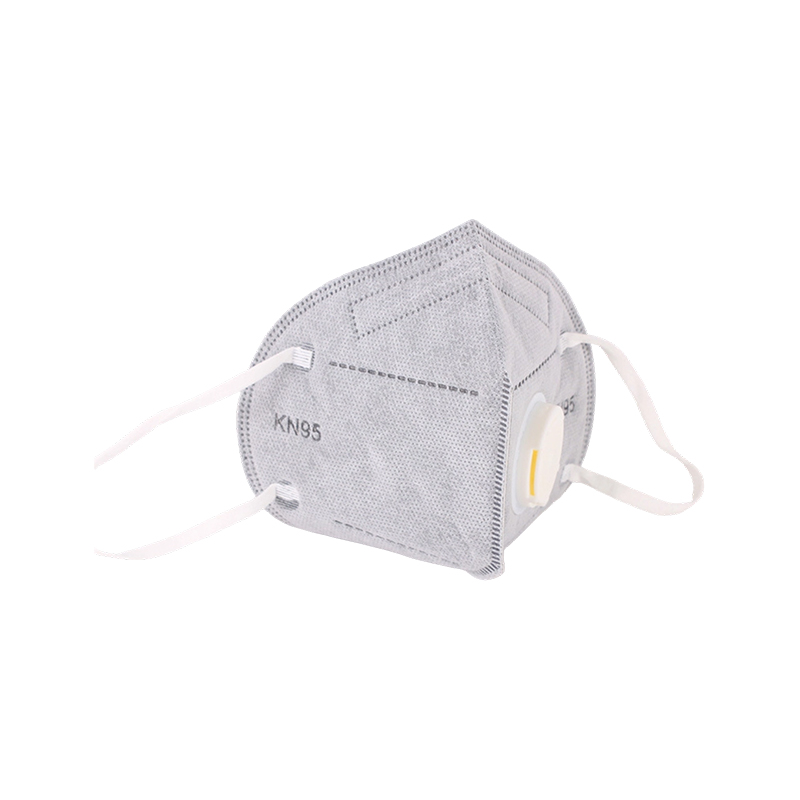 Masque respiratoire au charbon actif KN95 avec valve respiratoire