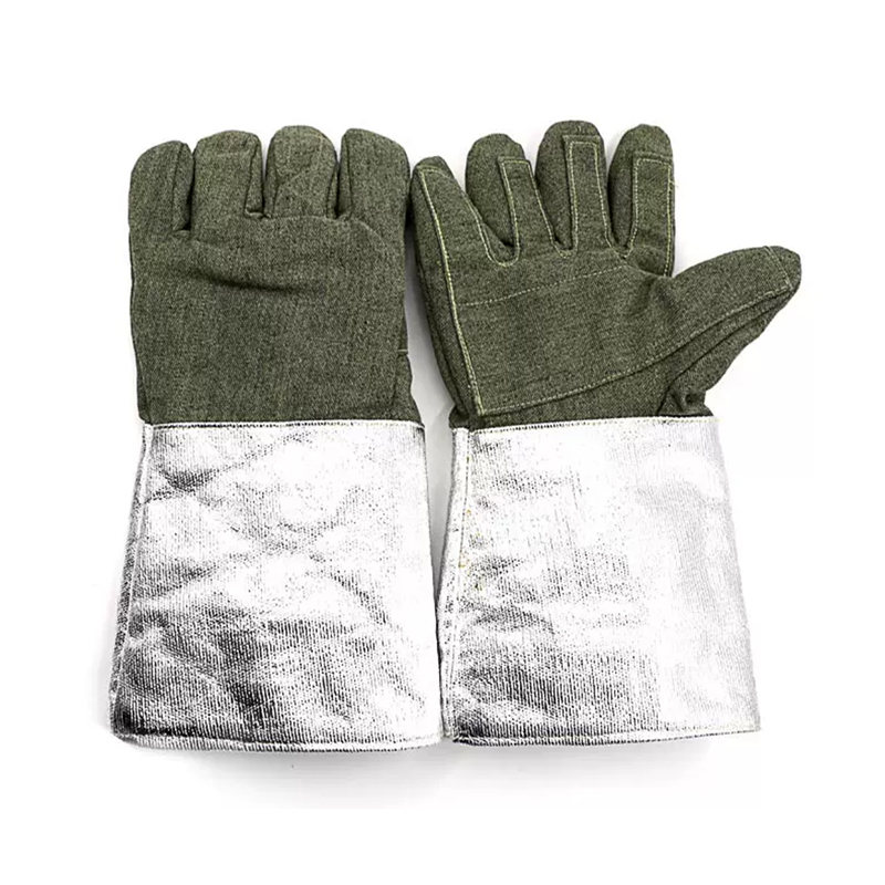 Gants en fibre de carbone aramide résistants à la chaleur rayonnante 1000°C