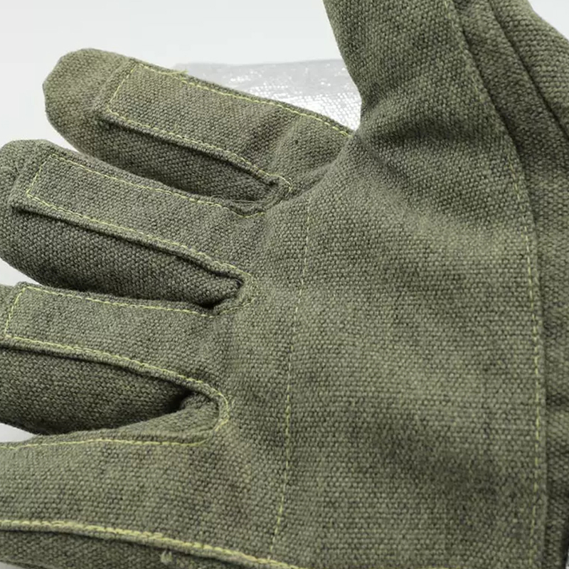 Gants en fibre de carbone aramide résistants à la chaleur rayonnante 1000°C