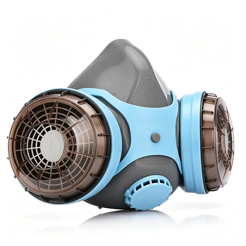Respirateur non motorisé en silicone de qualité alimentaire purifiant l'air