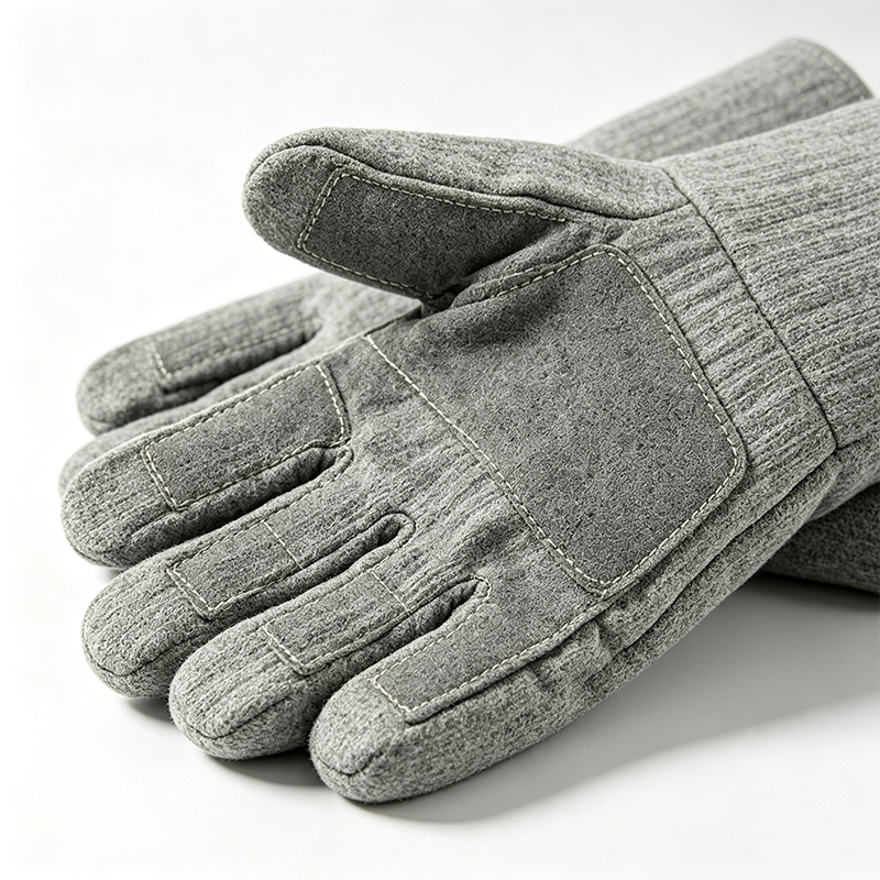 Gants en fibre de carbone aramide résistant aux hautes températures 500°C