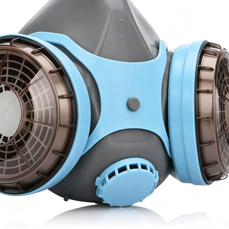 Respirateur non motorisé en silicone de qualité alimentaire purifiant l'air