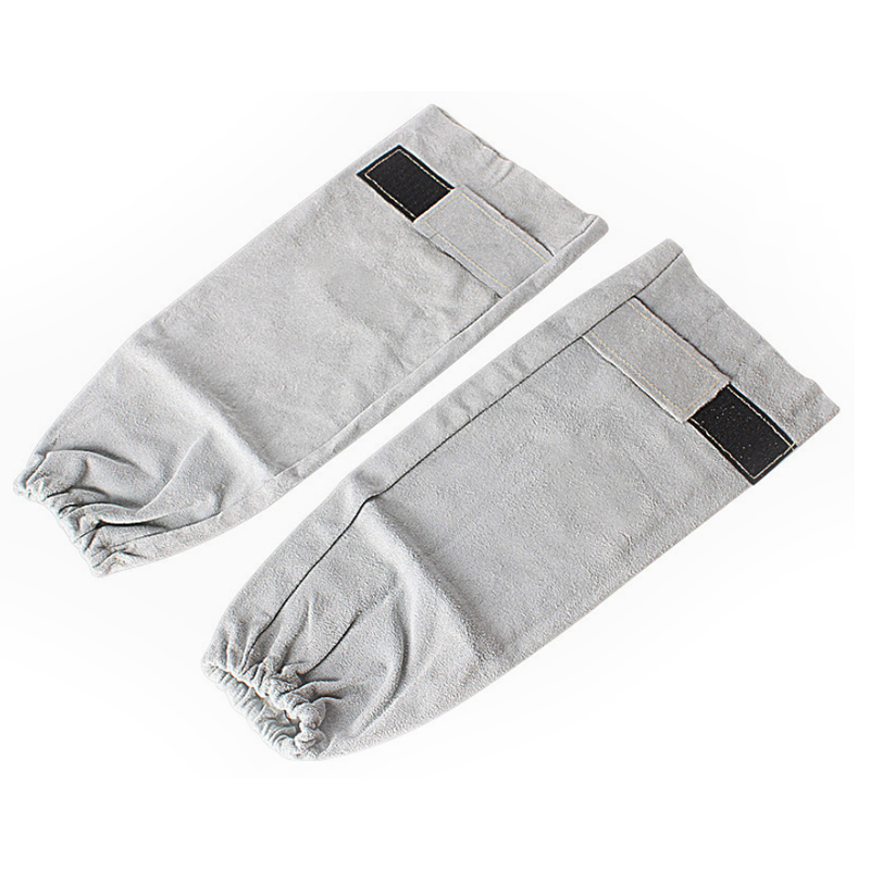 Manchons de soudage en cuir de vachette cousu en Kevlar