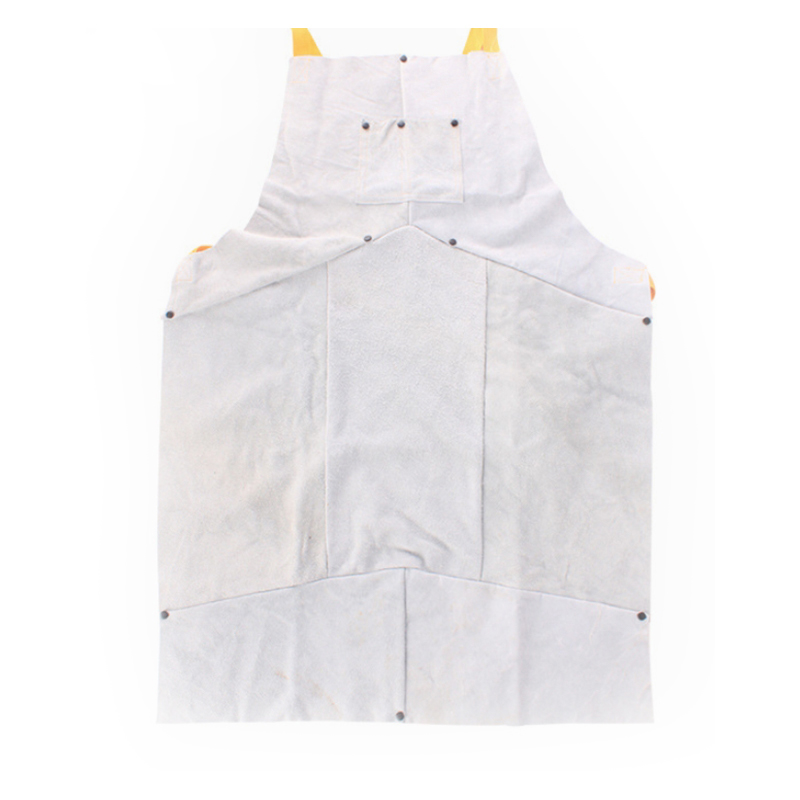 Tablier de travail robuste en cuir de vache soudé