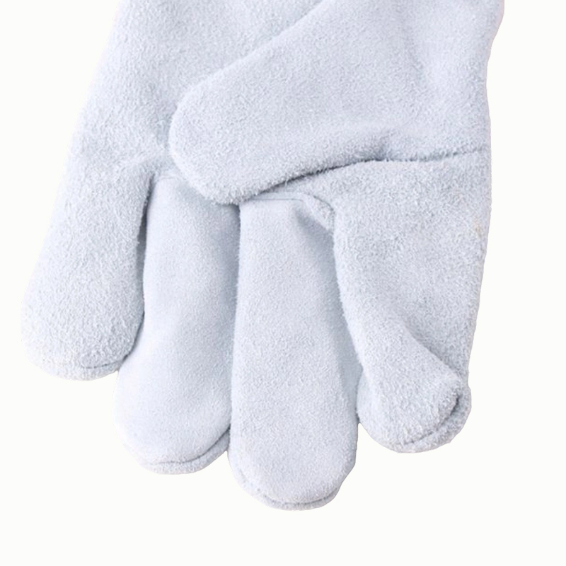 Gants de travail à paume pleine en croûte de cuir de vache