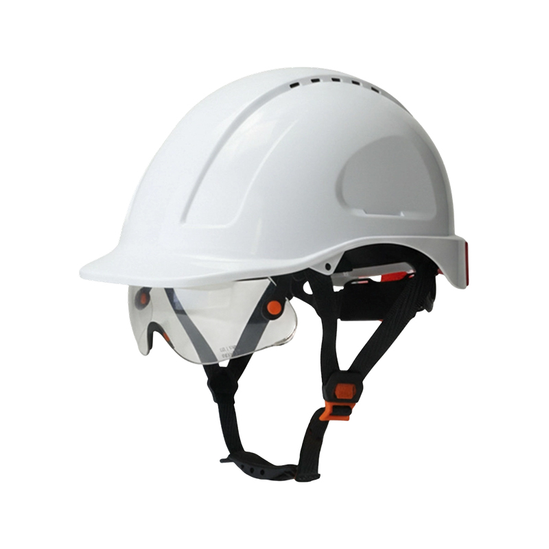 Casque à lunettes avec visière rétractable intégrée