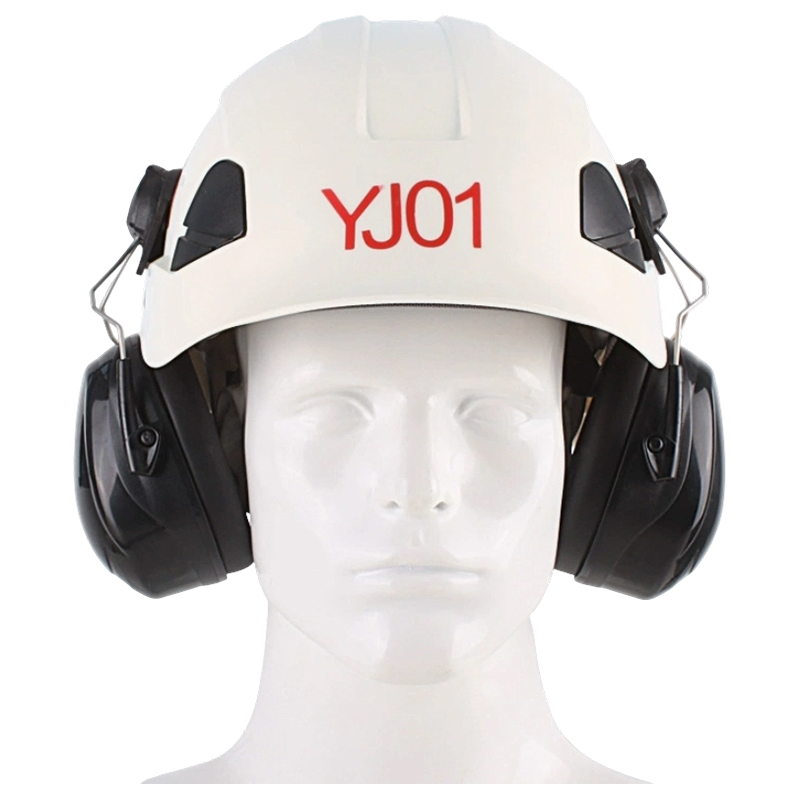 Cache-oreilles industriels enfichables montés sur casque