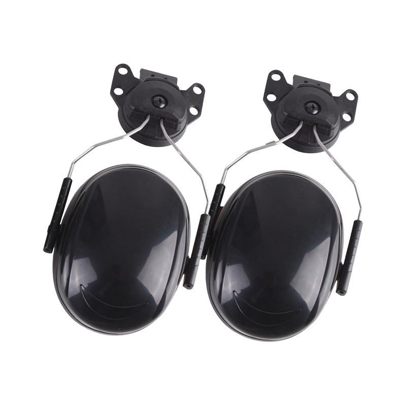 Cache-oreilles industriels enfichables montés sur casque