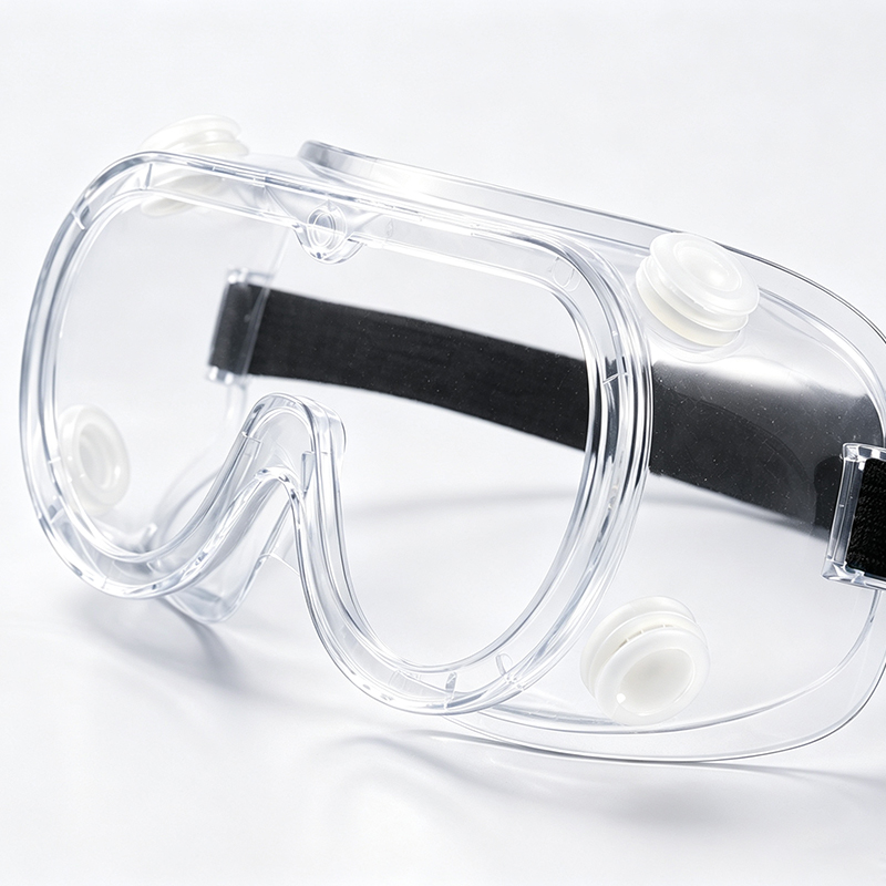 Lunettes de sécurité résistantes aux éclaboussures de produits chimiques